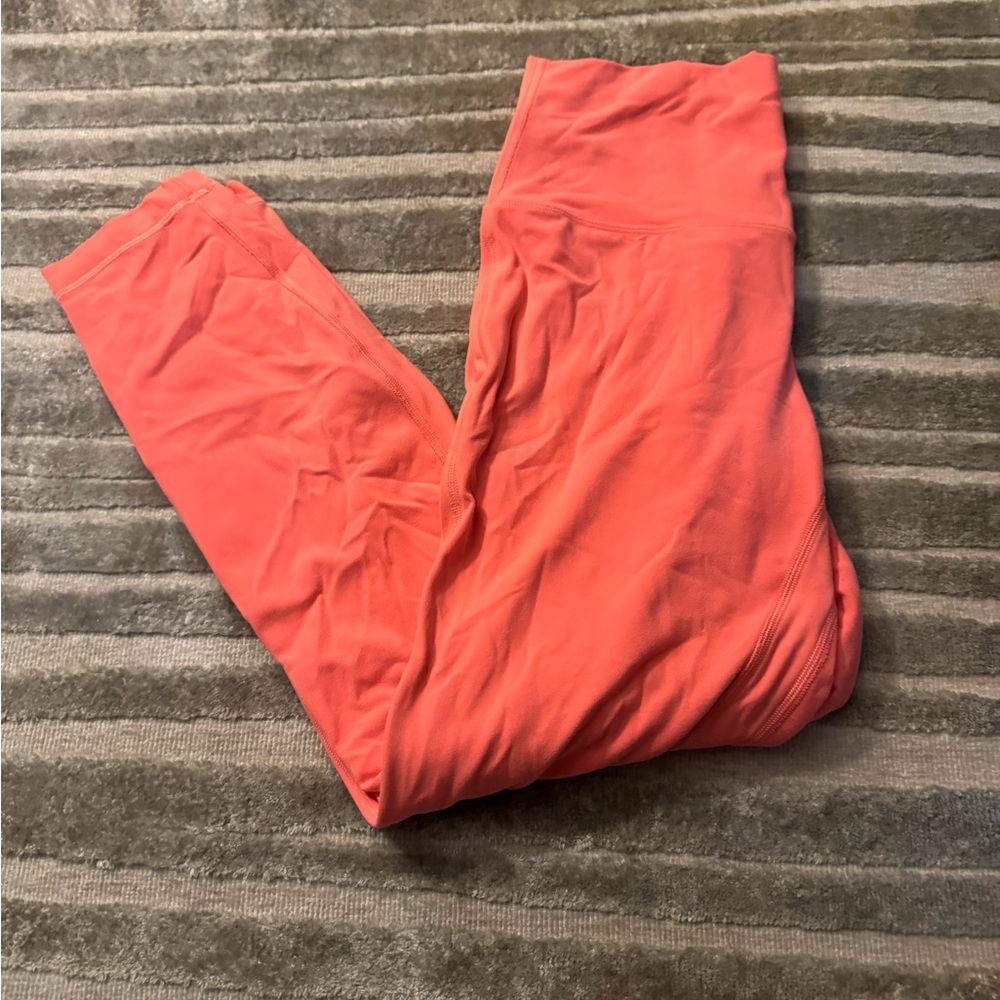 Bright pink Lululemon leggings!!!